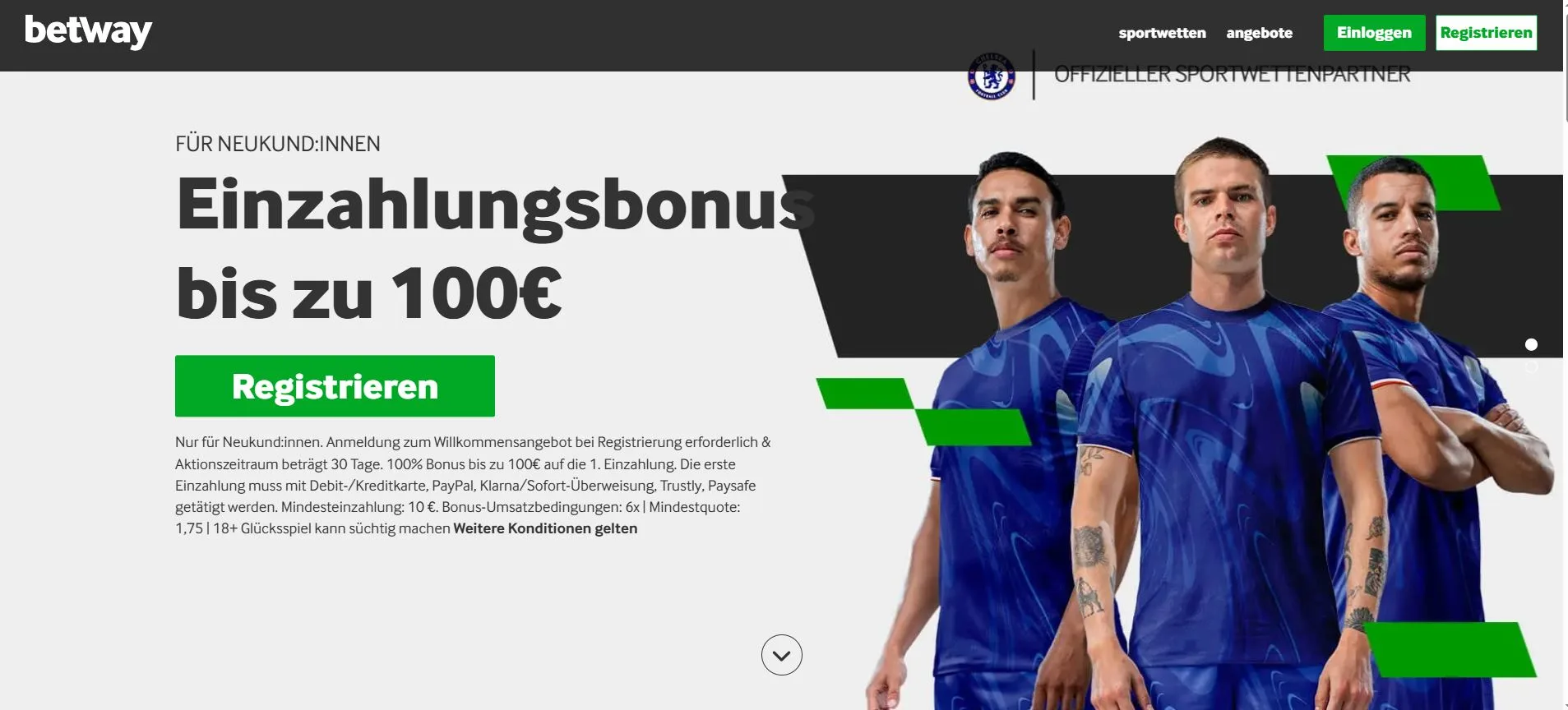 Betway: Zuverlässige Plattform